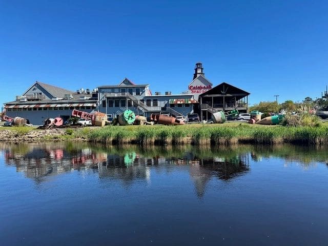 Passing Calabash Restaurant in Myrtle Beach.
