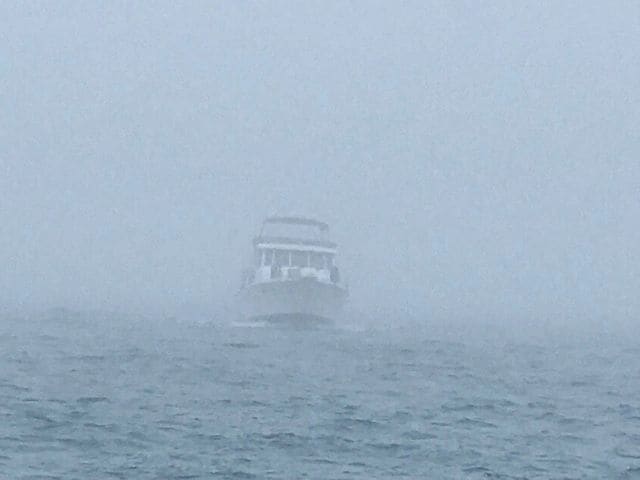 Staying together during the 2nd Gulf crossing to Key West
