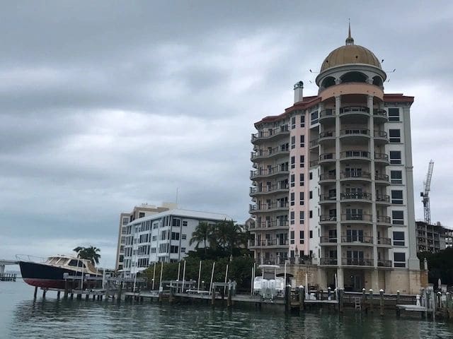 Heading in to Marina Jack's, Sarasota FL