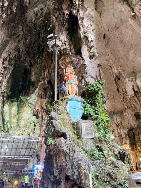 The following photos are from inside the cave