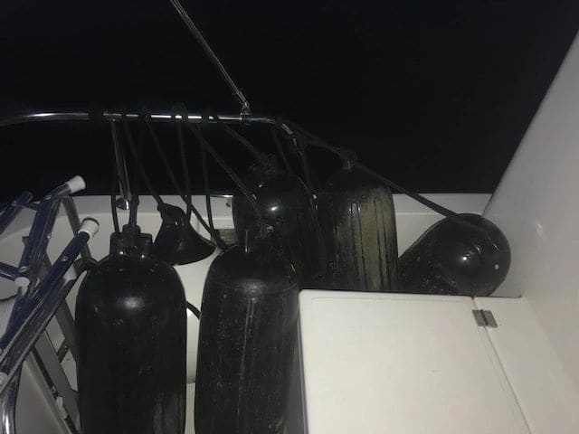 More fenders secured -- a bit dirty from the locks