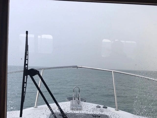 Leaving Detroit for Lake St. Clair