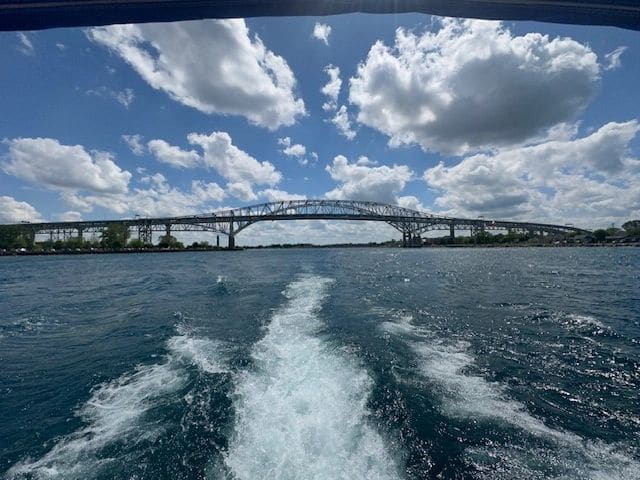 Looking back from LT, heading to Lexington
