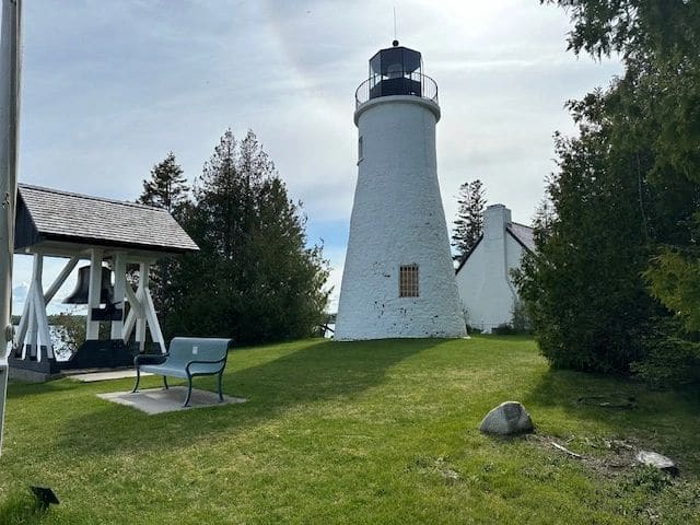 Presque Isle - Old Lighthouse and bell