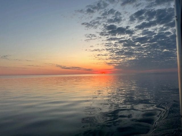 Sunrise on way to Wyandotte, MI