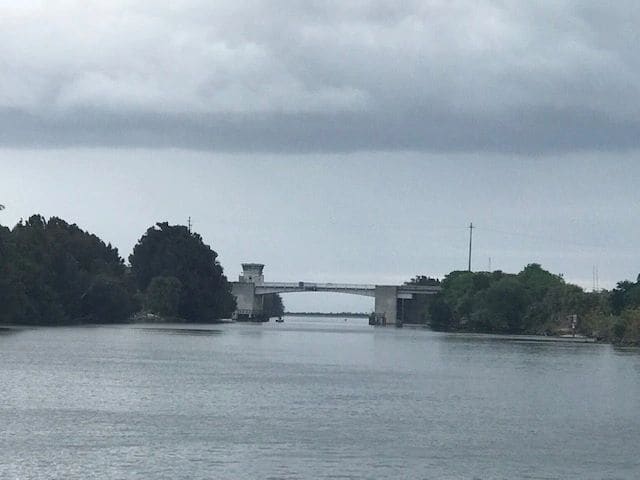Near Cape Canaveral. En route to Halifax Lake anchorage.