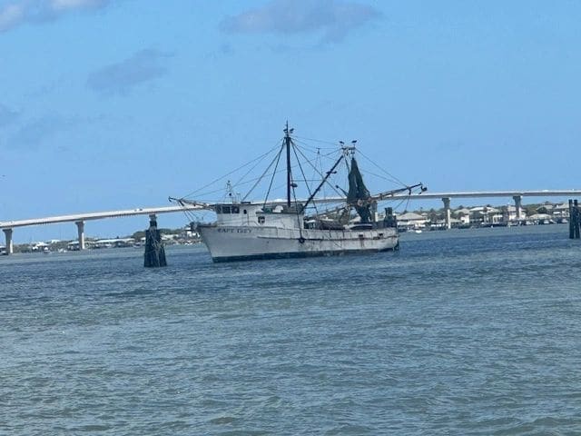 Now that’s a fishing boat! (End of St. Augustine photos.)