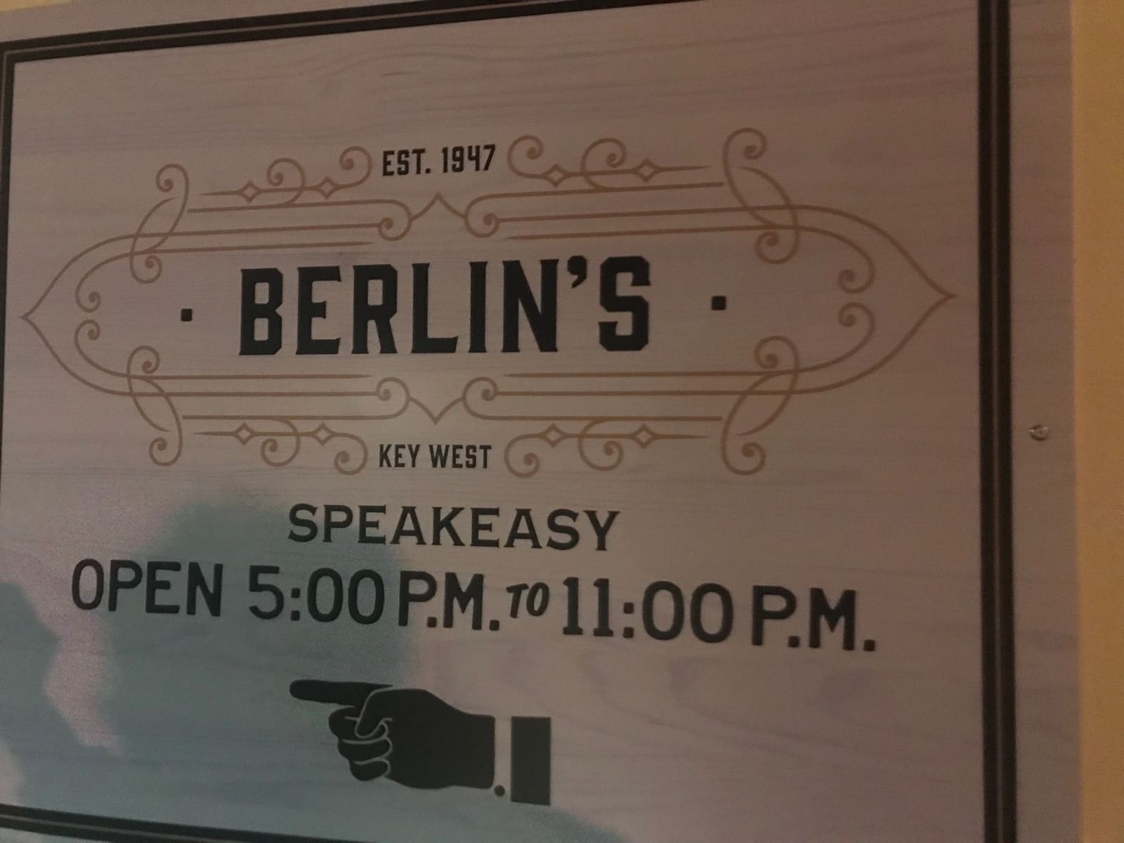 Speakeasy: THIS WAY!