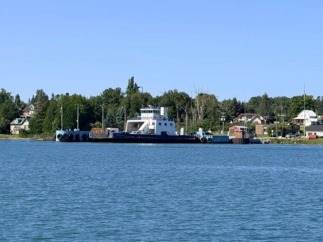 DeTour to Drummond Island ferry.