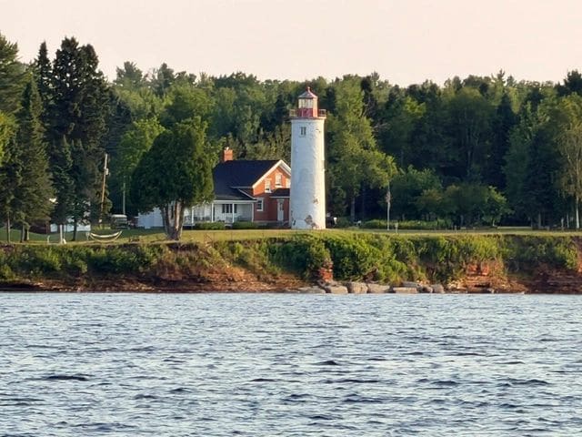 Still leaving the Portage Waterway.