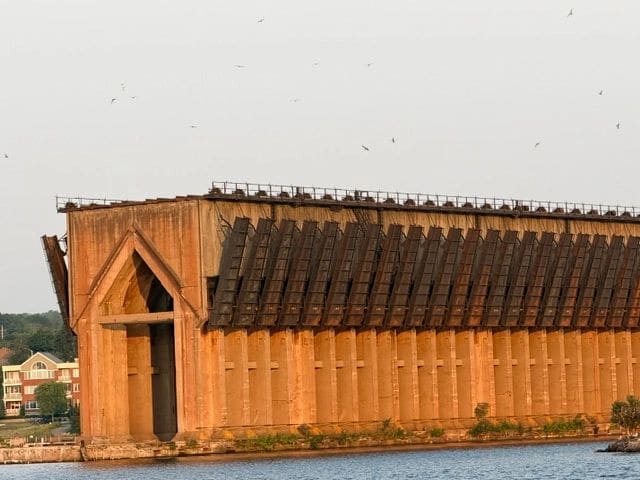 Iron Ore Dock, in operation 1931-1971.