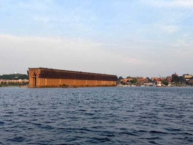 Iron Ore Dock, in operation 1931-1971.