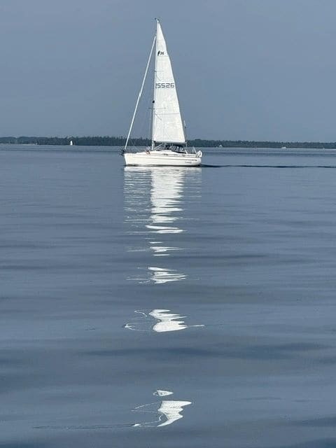 Lake Huron - from Lower to Upper Peninsula