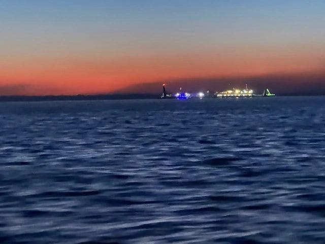Activity on the Delaware River