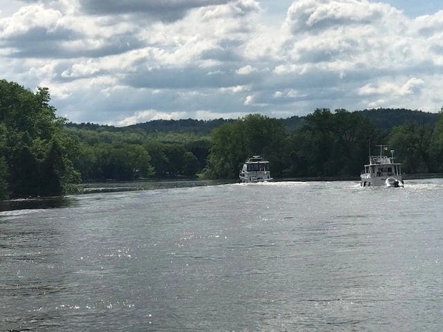 First day on the Erie Canal (slower boats)