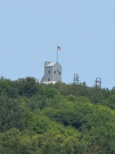 Quincy Mine -- tours are available.